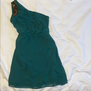 Forever 21 one shoulder dress.